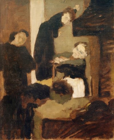 Madame Vuillard et ses ouvrières - Edouard Vuillard